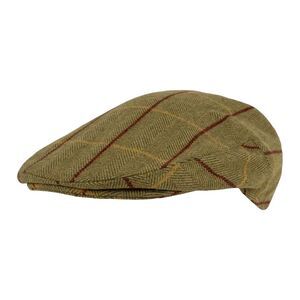 Jack Pyke Mens Tweed Driving Cap / Green